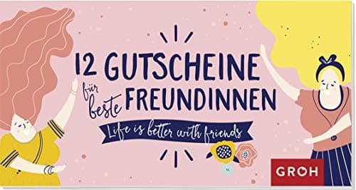 Groh 12 Gutscheine für beste Freundinnen